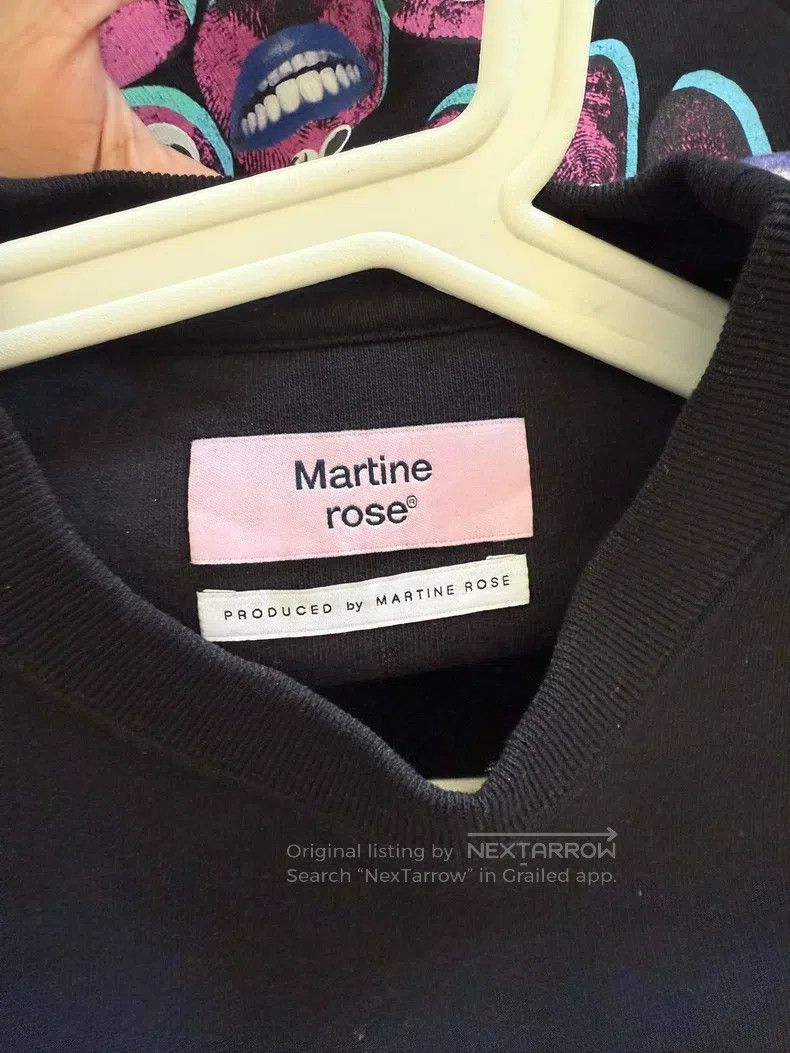 Martine Rose Martine Rose Authentic round-neck sweatshirt Size US S / EU 44-46 / 1 - 3 Thumbnail