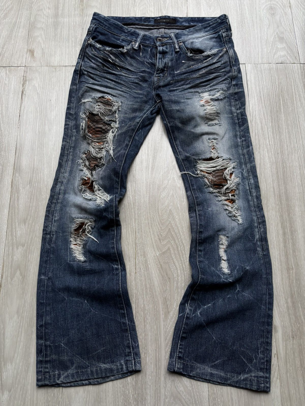 パンツ 00s civarize flare denim japanese label パンツ 00s civarize japanese label flare denim CIVARIZE