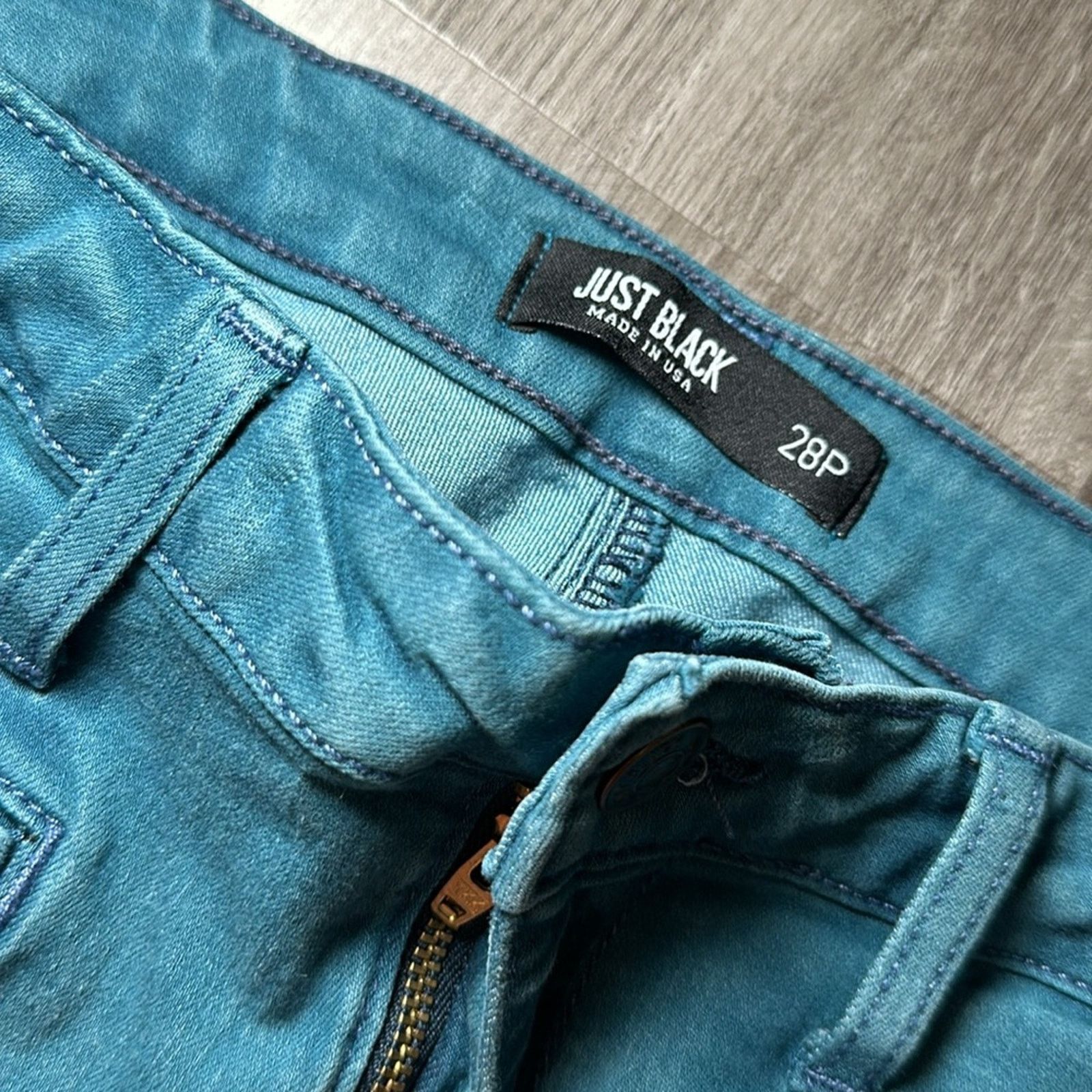 Other Just Black Stretch Skinny Jeans - 28P Size 28" / US 6 / IT 42 - 6 Thumbnail