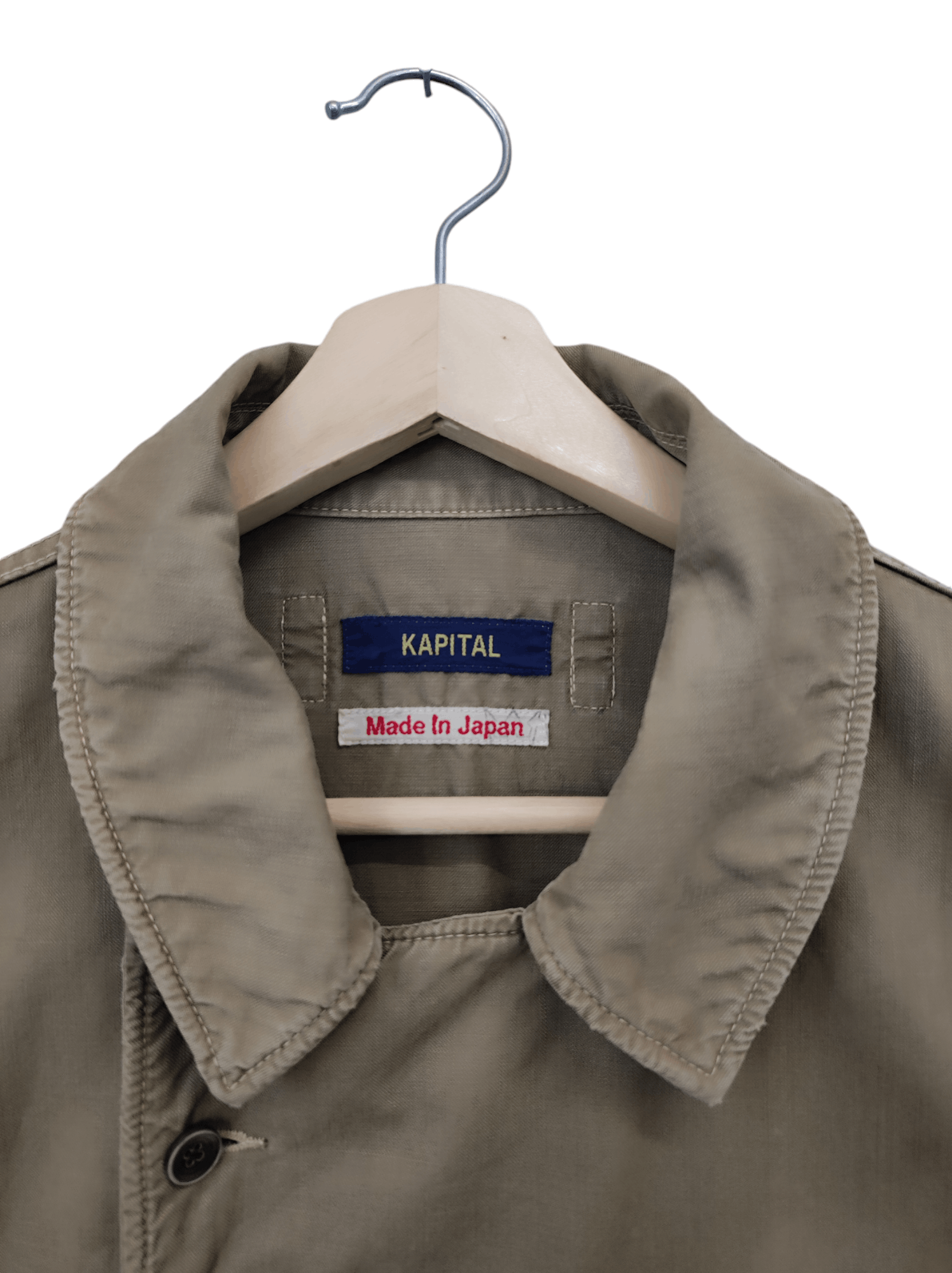 Kapital Kapital Beige 9 button Kapital Country Inc Jacket Kapital Size US M / EU 48-50 / 2 - 7 Thumbnail