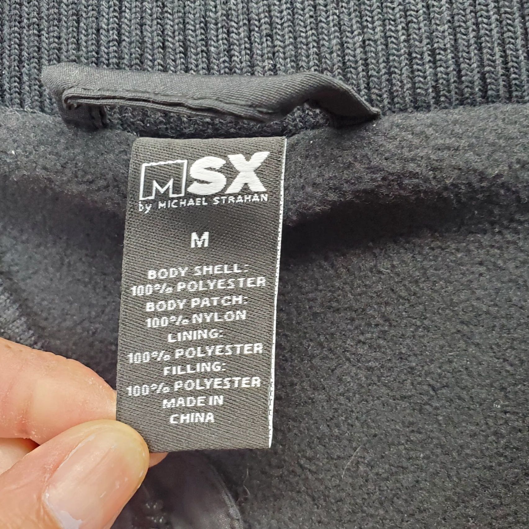 Vintage MSX Puffer Jacket Men M Black Water Resistant Zip Pocket Long Sleeve Zipper Size US M / EU 48-50 / 2 - 6 Thumbnail