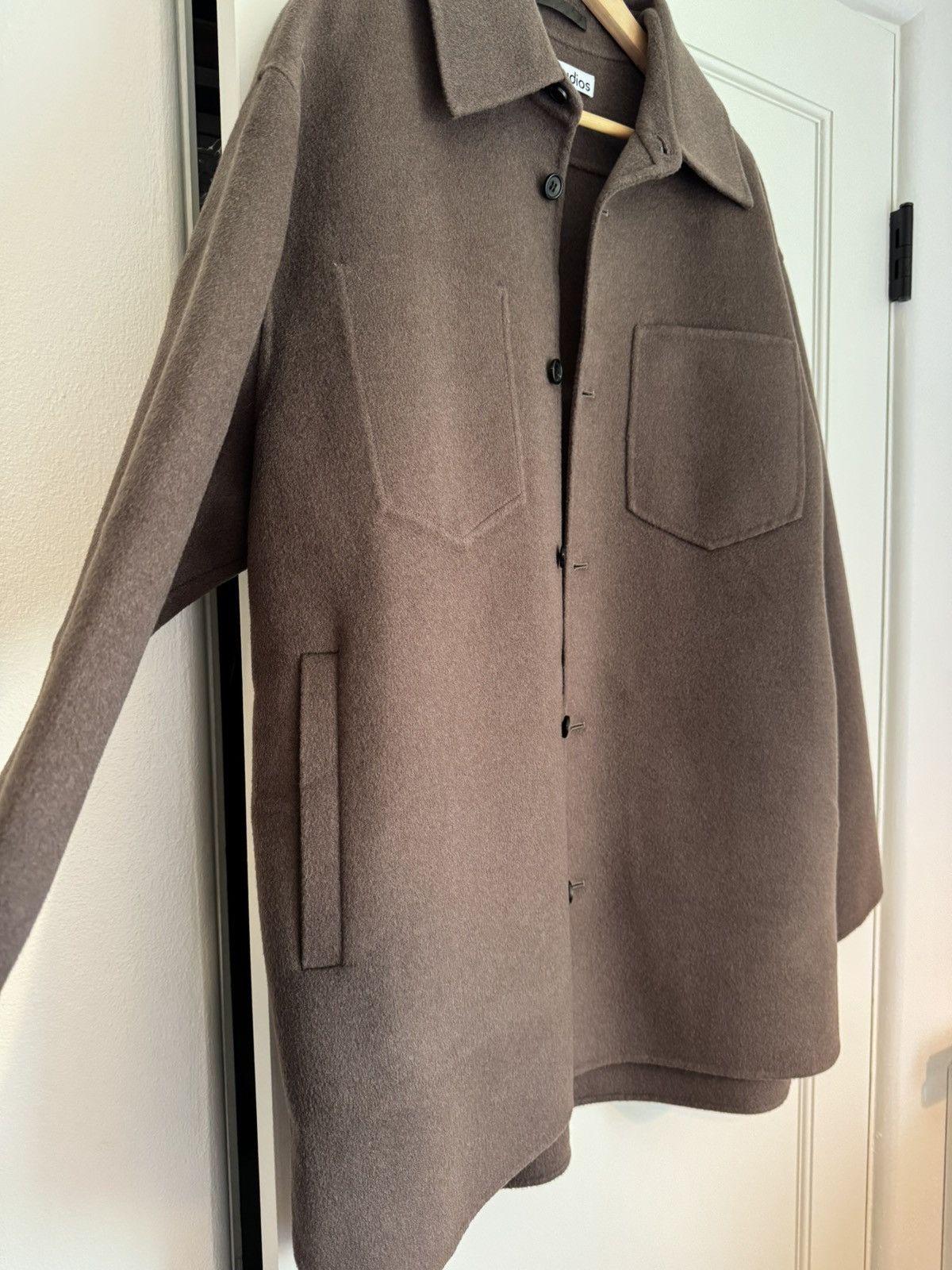 Acne Studios Acne studios double faced wool domen jacket fox grey Size US L / EU 52-54 / 3 - 2 Thumbnail