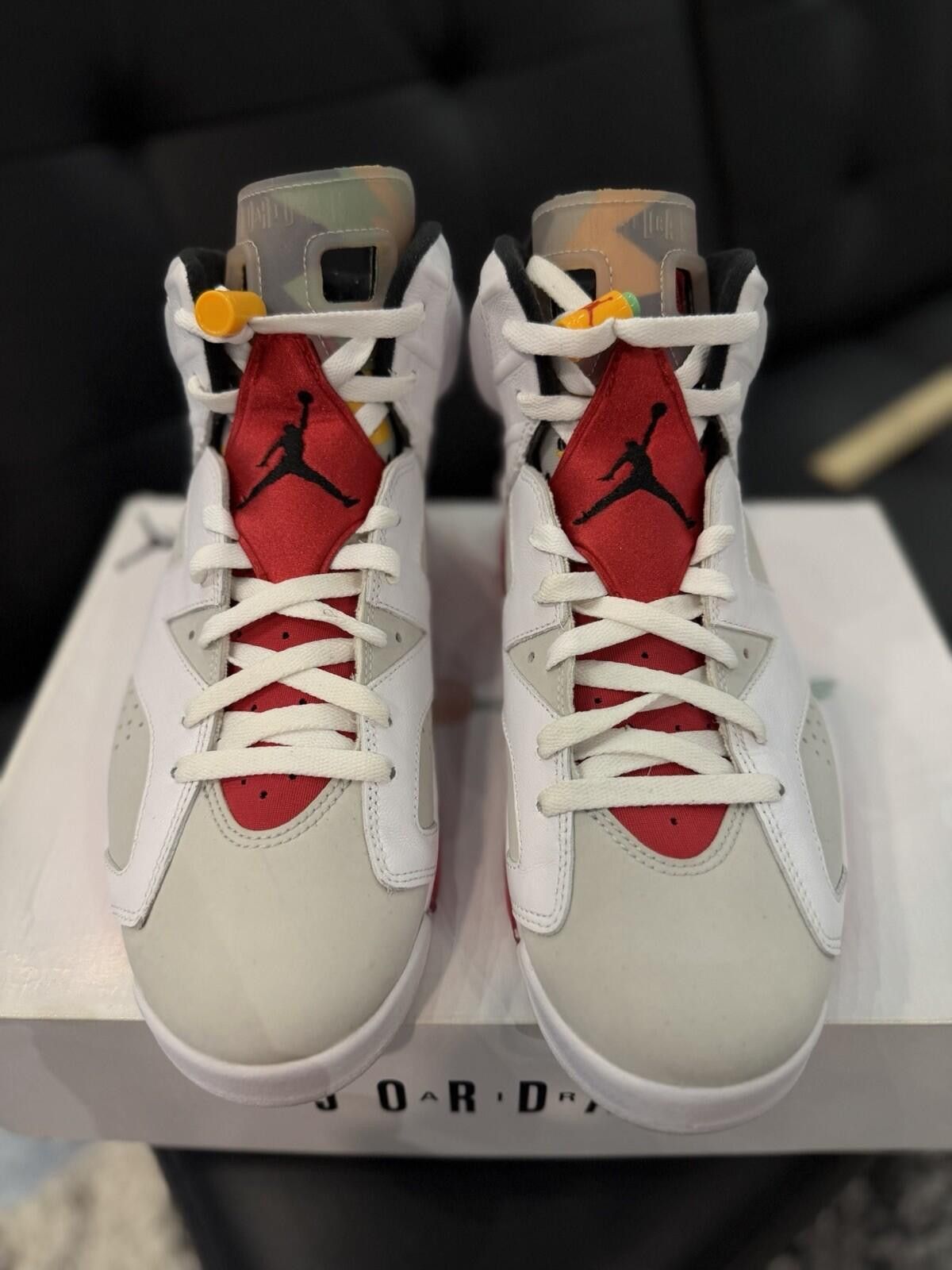 Jordan Brand Air Jordan 6 Retro Men's Size 10 Hare Sneakers Size US 10 / EU 43 - 8 Thumbnail