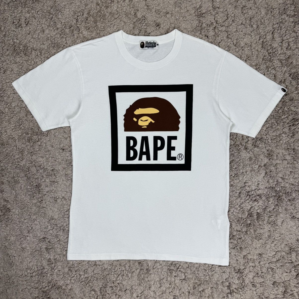 Bape Vintage Bape Square T-shirt Size US L / EU 52-54 / 3 - 1 Thumbnail
