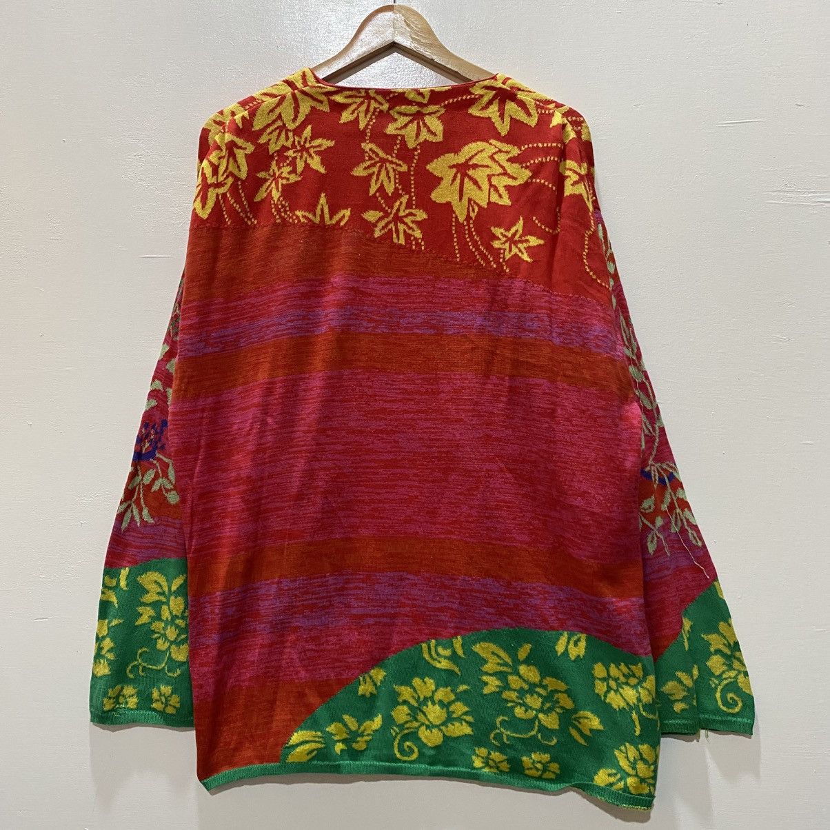 If Six Was Nine × Japanese Brand × Kenzo VERY RARE KENZO CARDIGAN Size M / US 6-8 / IT 42-44 - 4 Thumbnail