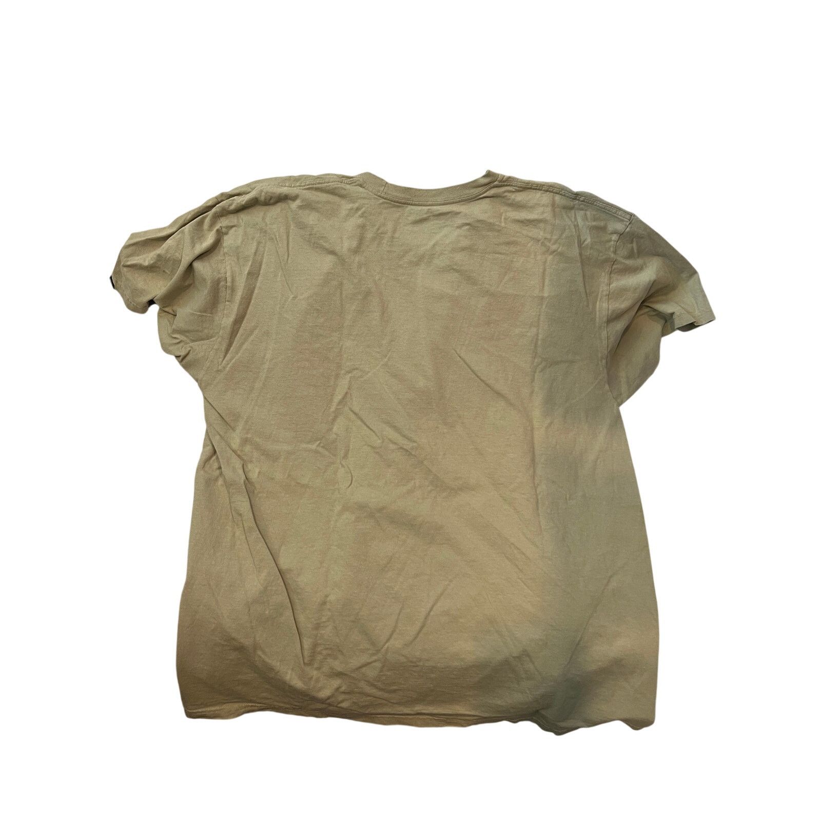 Vans Vans Off The Wall Beige T-Shirt Mens XXL Size US XXL / EU 58 / 5 - 2 Thumbnail