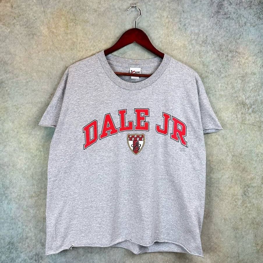 NASCAR × Vintage Vintage Y2K Nascar Dale Earnhardt Jr Cropped T Shirt Sz L Size L / US 10 / IT 46 - 1 Thumbnail