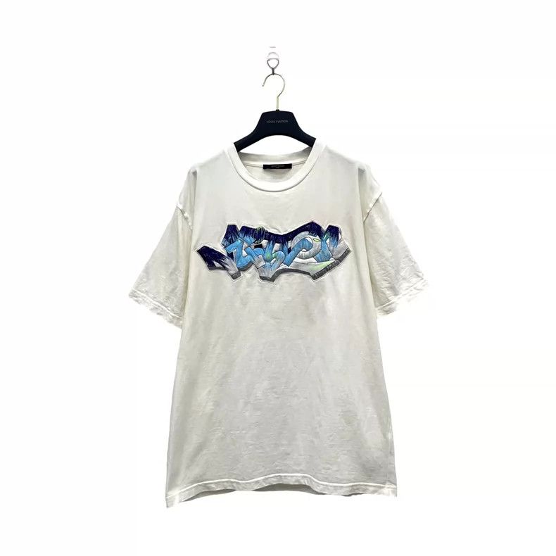 Louis Vuitton louis vuitton Graffiti monogram embroidered logo short sle Size US XL / EU 56 / 4 - 3 Thumbnail