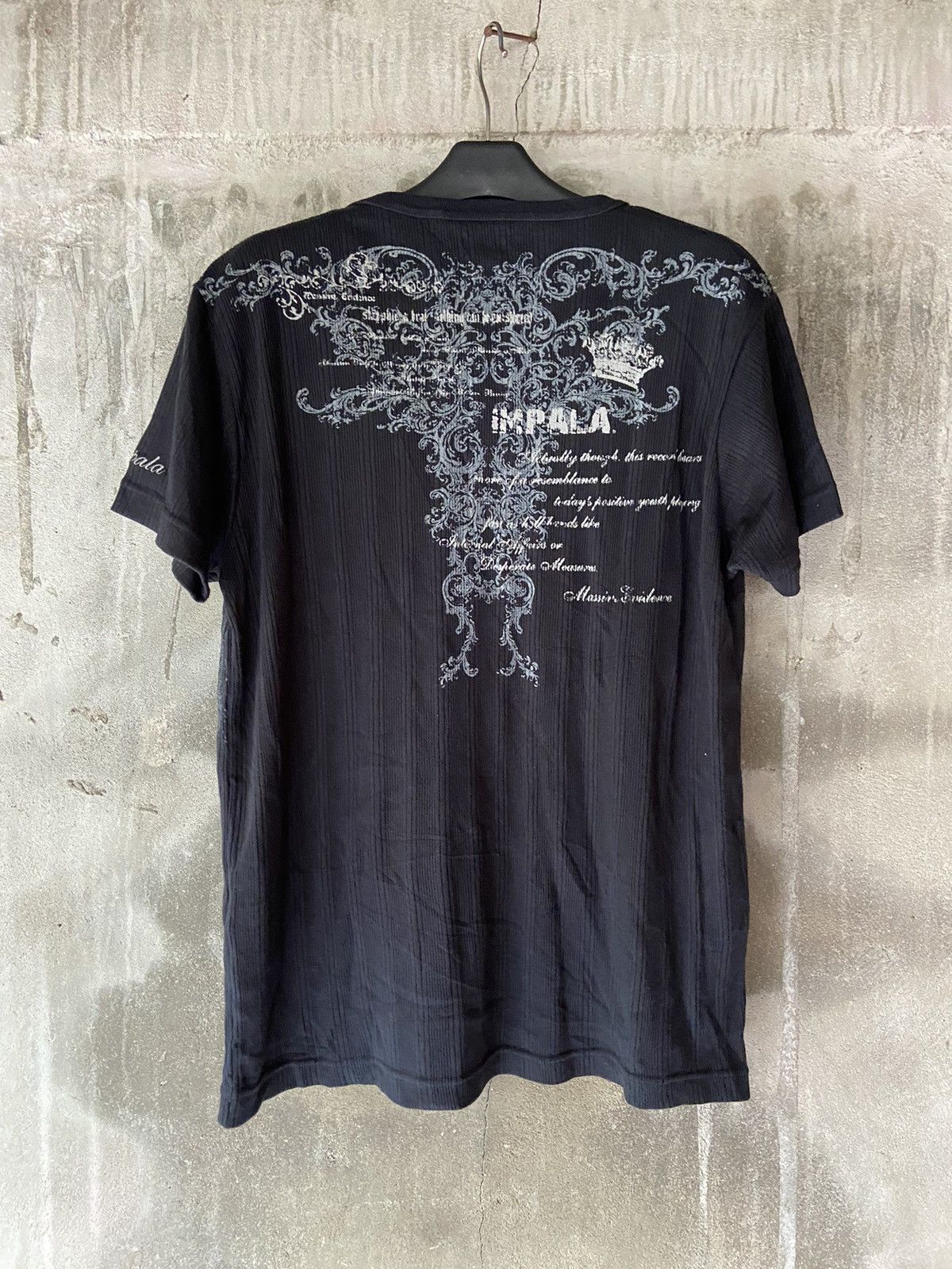 Beauty Beast × Hysteric Glamour × Japanese Brand JAPANESE IMPALA POEM QUOTED TEE Size US L / EU 52-54 / 3 - 9 Thumbnail