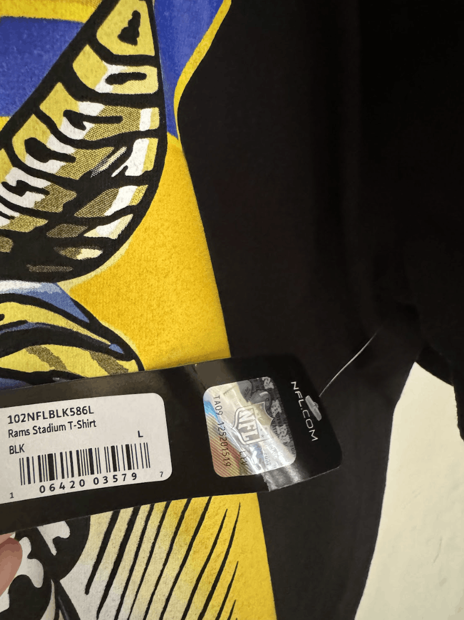 NFL × Warren Lotas NFL × Warren Lotas Los Angeles Rams NFL t shirt Size US L / EU 52-54 / 3 - 5 Thumbnail