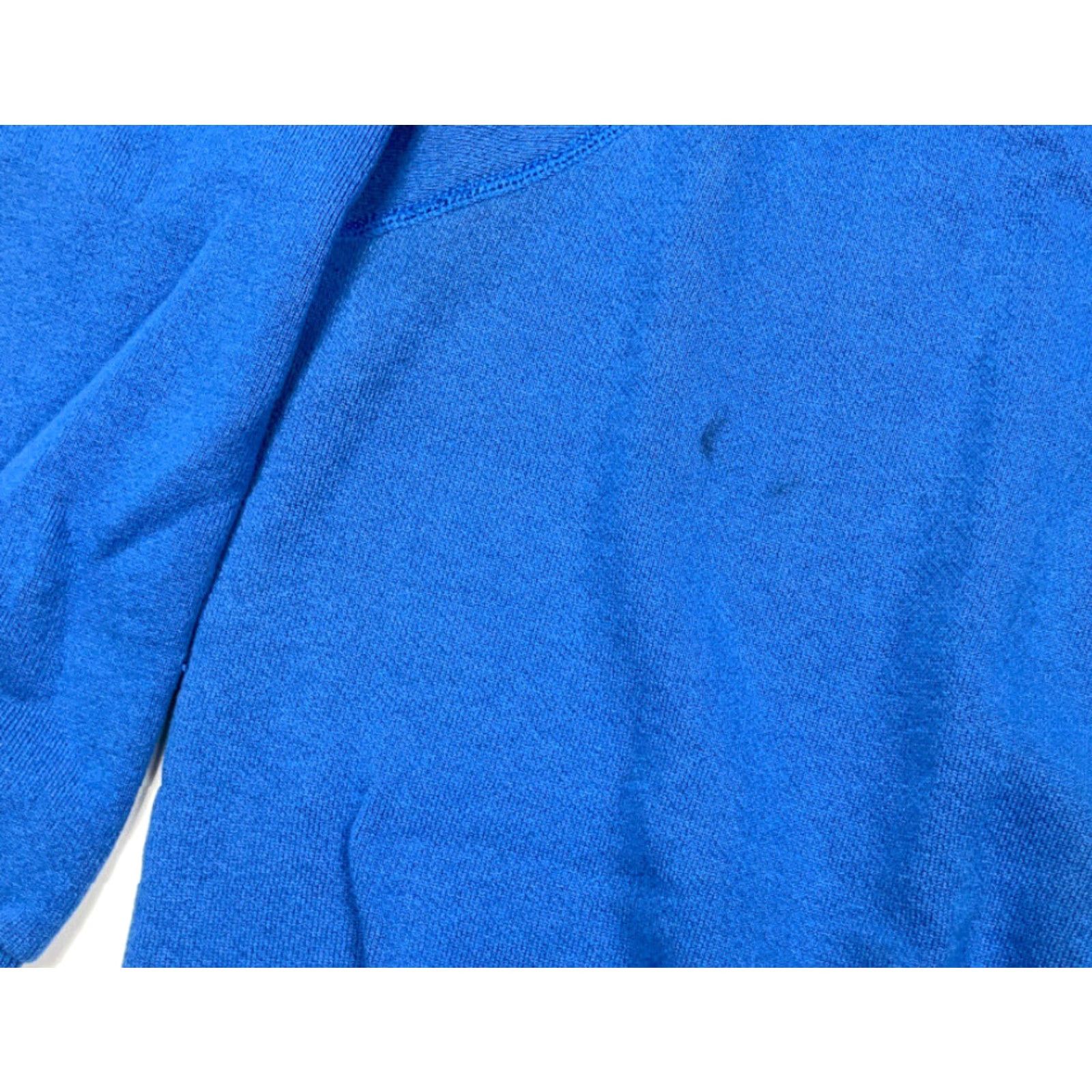 Vintage VTG Pullover Sweatshirt US Made Distressed Michigan Anchor Boxy Fit Men’s 2XL Blue Cotton Blend Embroidered Nautical 90s Crew Neck Sweatshirt Size US XXL / EU 58 / 5 - 3 Thumbnail