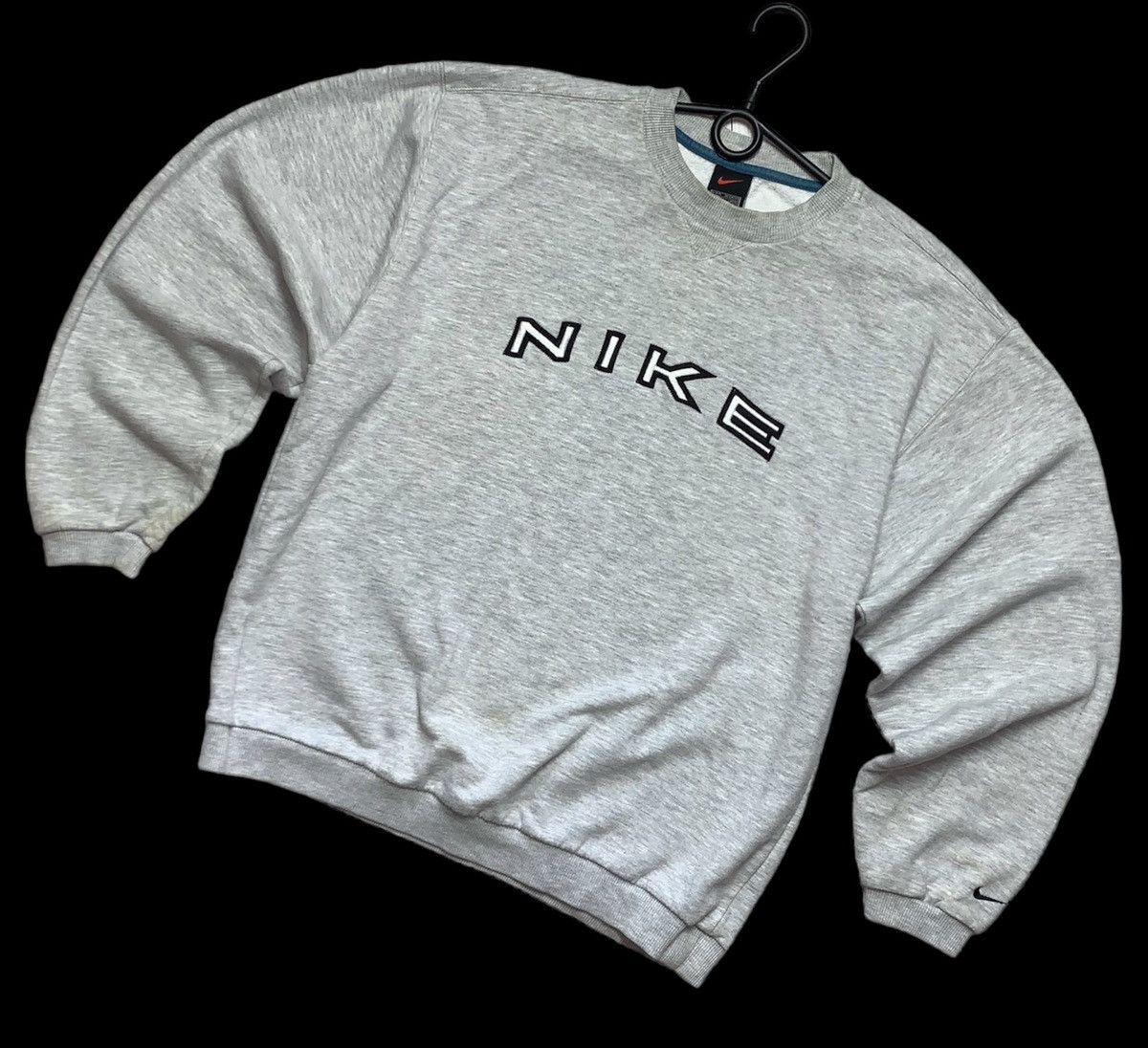 Nike × Vintage Vintage Nike sweatshirt big logo size M Size US M / EU 48-50 / 2 - 1 Thumbnail