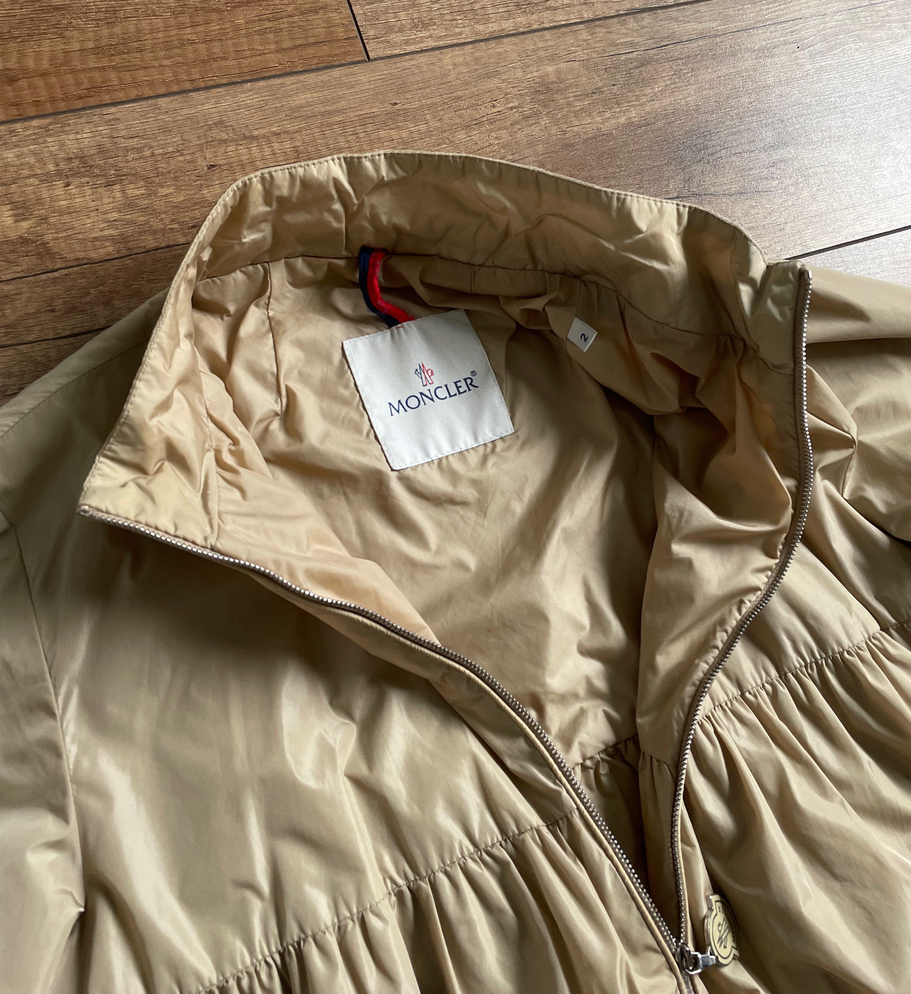 Moncler Moncler Women’s Beige Iridescent Nylon Quilted Light Jacket Size S / US 4 / IT 40 - 11 Thumbnail