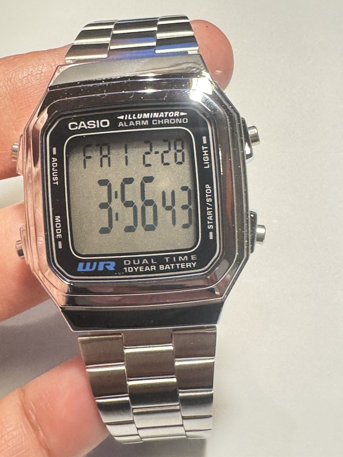 Casio Casio Stainless Steel Watch, UNISEX Size Size 32 - 10 Thumbnail