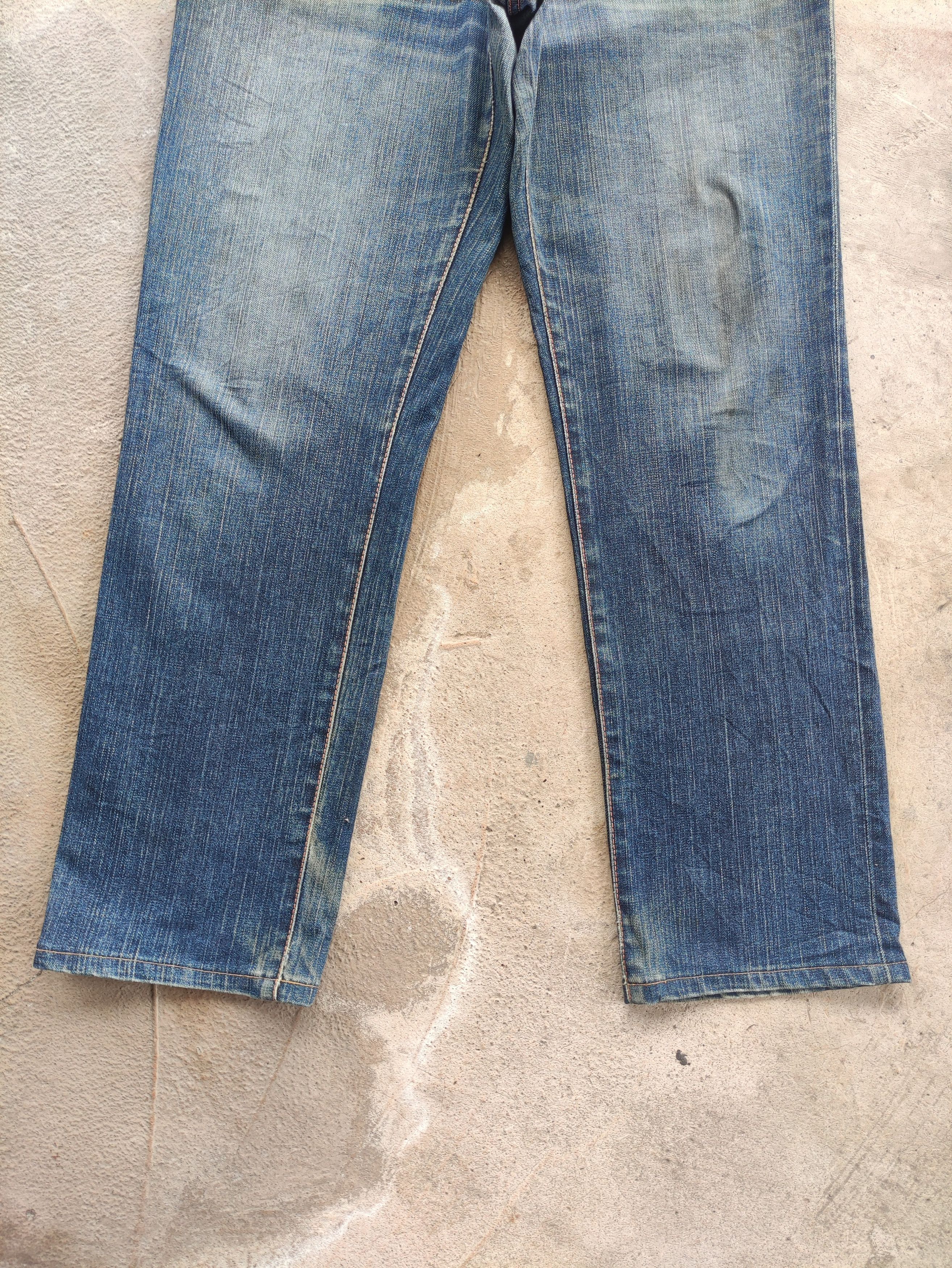 Edwin Vintage Edwin Japan Distressed Faded Denim W36 Size US 36 / EU 52 - 4 Thumbnail