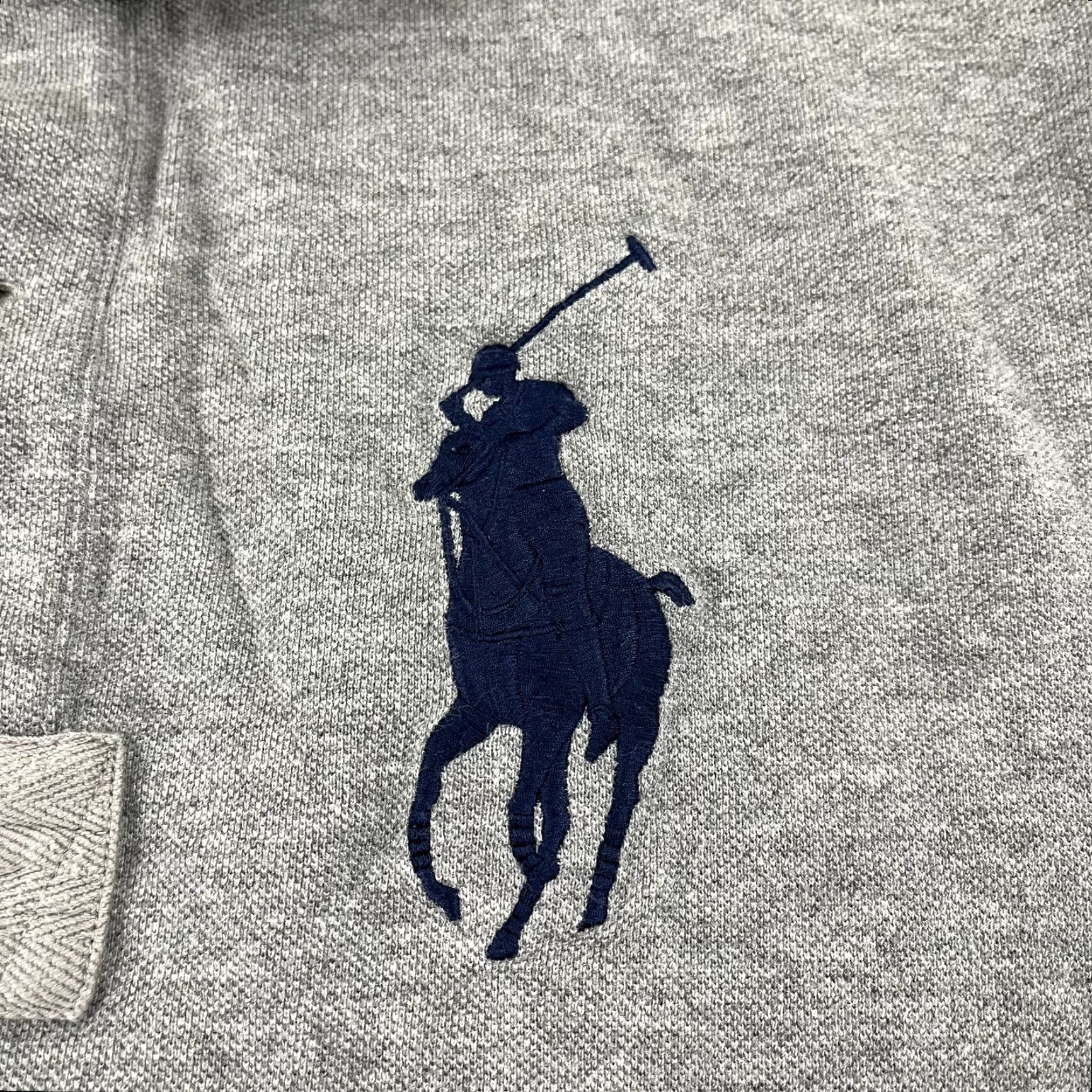 Polo Ralph Lauren Polo Ralph Lauren Polo Shirt Men 1XB Big Gray Embroidered Big Pony #3 Chief Keef Size US XL / EU 56 / 4 - 2 Thumbnail