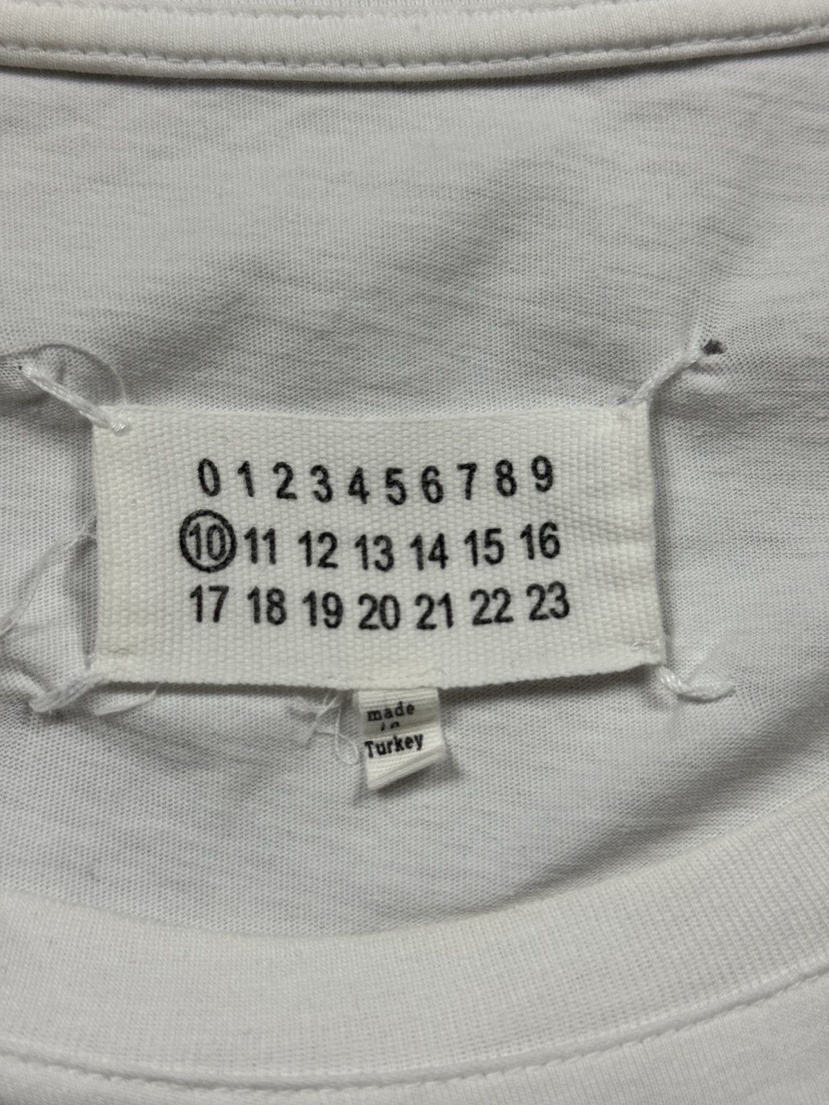 Maison Margiela Maison Margiela Stereotype Patch Tee(White/M) Size US M / EU 48-50 / 2 - 7 Thumbnail