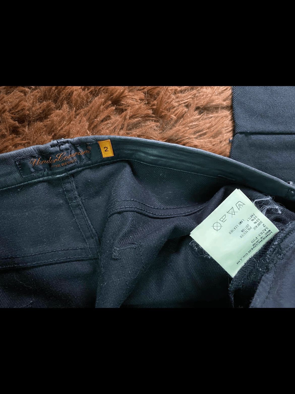 Undercover Sz 2 Undercover Destroyed Leather Joint Denim-2508 Size US 30 / EU 46 - 5 Thumbnail