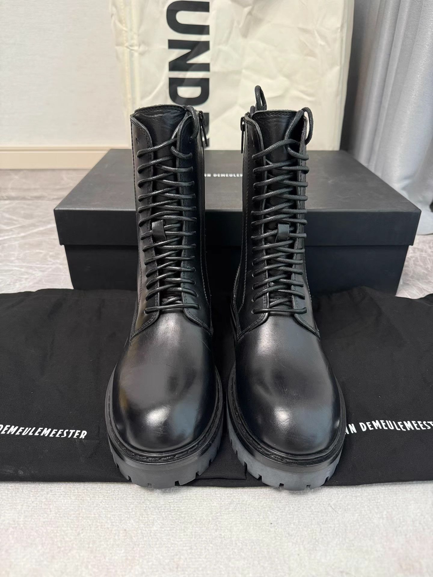 Ann Demeulemeester Ann Demeulemeester Ankle Boots K6 Size US 6.5 / IT 36.5 - 2 Thumbnail
