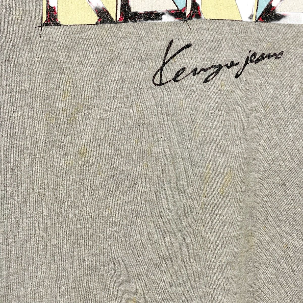 Other Vintage Jeans Kenzo Big Printed Crewneck Sweatshirt Size L Size US L / EU 52-54 / 3 - 5 Thumbnail