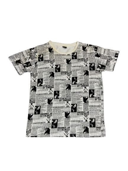 Band Tees Amy Winehouse Paper Print Design Tee Size US M / EU 48-50 / 2 - 1 Thumbnail