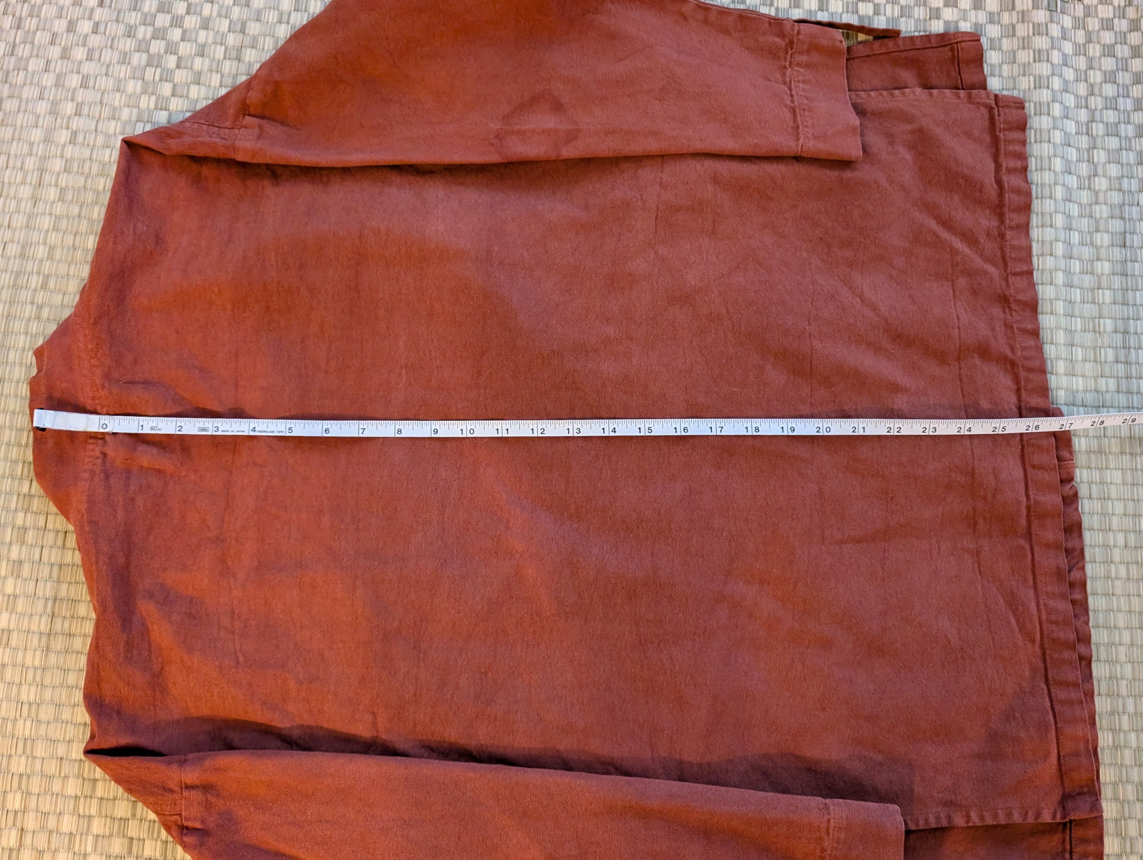 Other Seeker Cotton Hemp Gi Shirt Rust Unisex Made in USA Size US M / EU 48-50 / 2 - 5 Thumbnail
