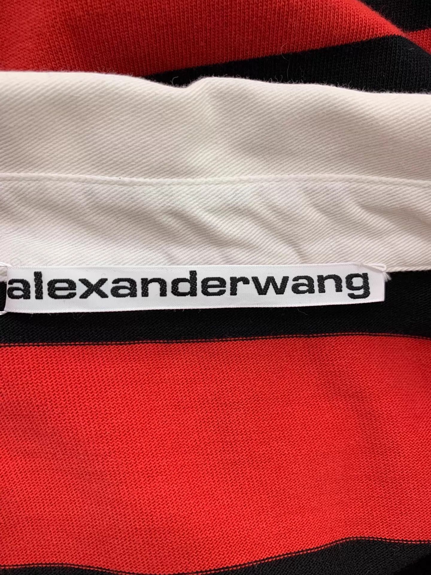 Alexander Wang Alexander Wang Women's Red & Black Striped Top XS New Size XS / US 0-2 / IT 36-38 - 4 Thumbnail