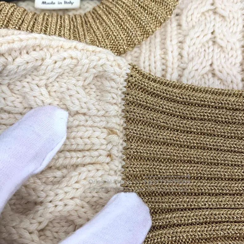 Gucci Gucci Colour-blocked striped twisted wool round-neck long- Size XS / US 0-2 / IT 36-38 - 9 Thumbnail