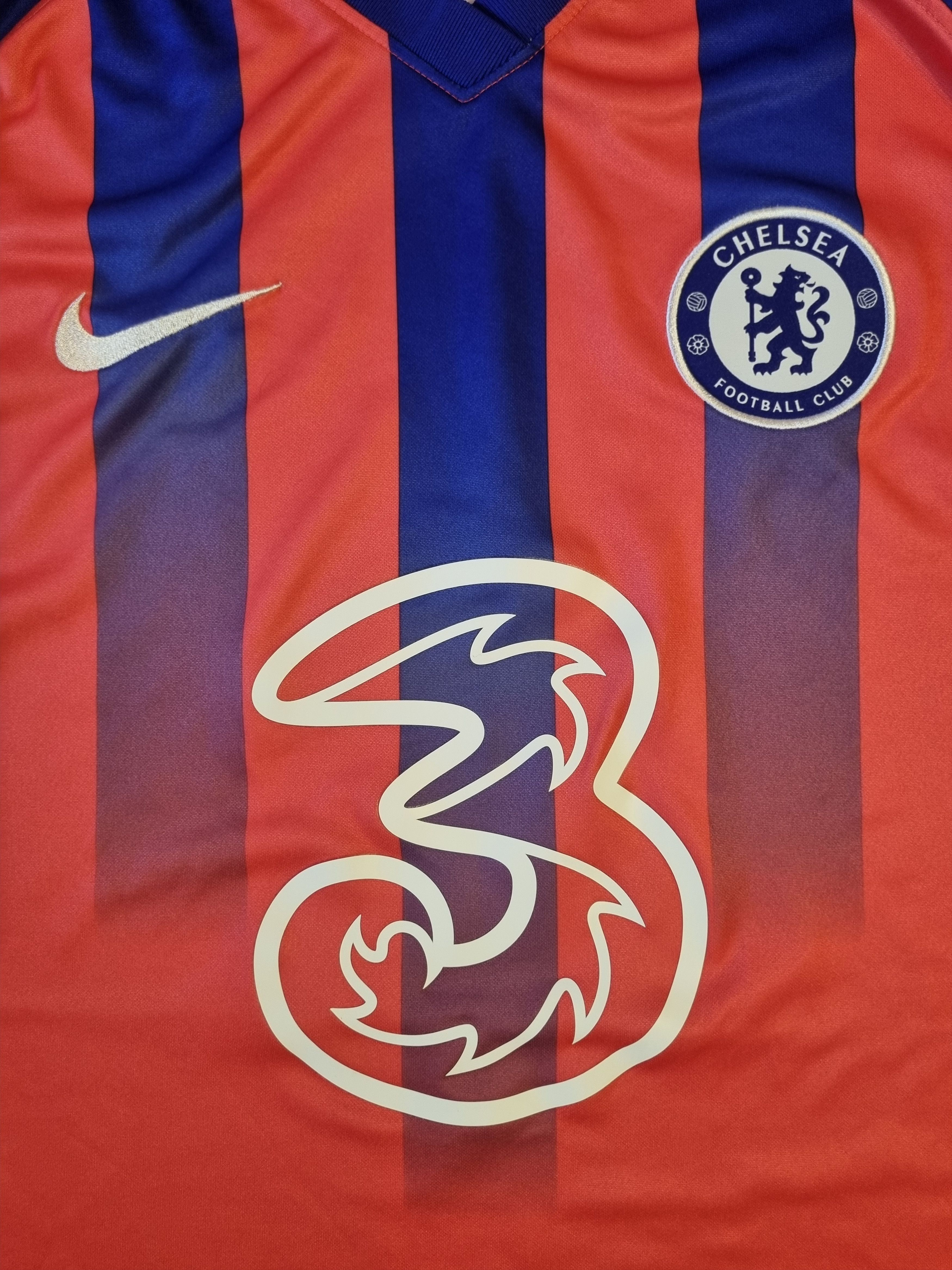 Nike × Vintage Nike Chelsea Third 2020-21 Football Shirt, Soccer Jersey Size US XL / EU 56 / 4 - 4 Thumbnail