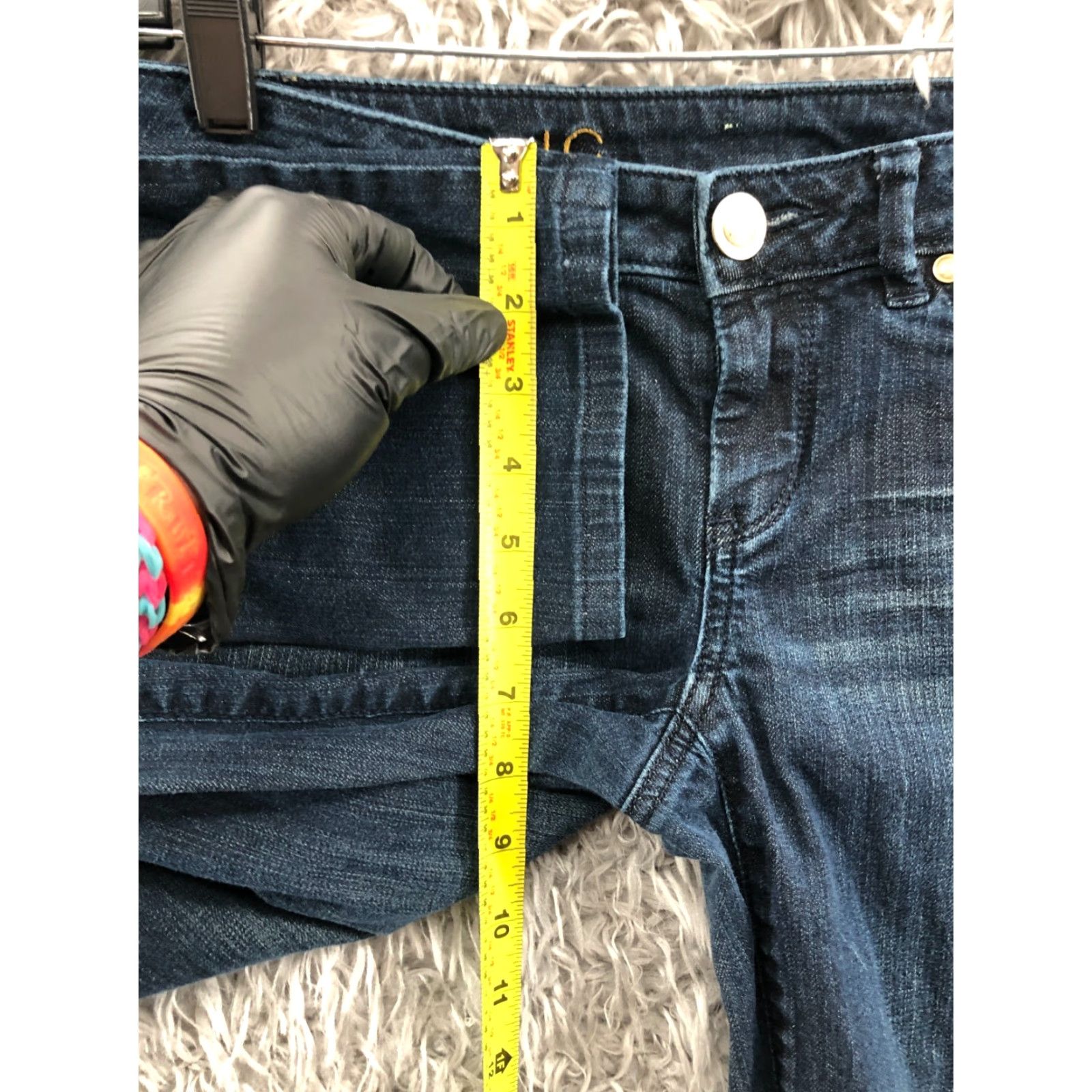 Vintage Lauren Conrad Skinny Jeans Womens Size 4 Medium Wash Blue Size 27" / US 4 / IT 40 - 4 Thumbnail