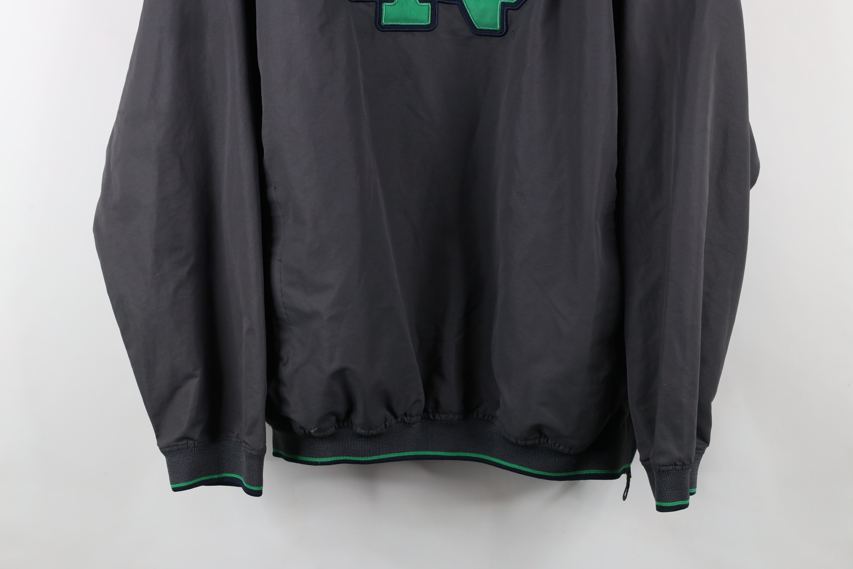 Vintage Vintage University Football Pullover Windbreaker Jacket Gray Size US XL / EU 56 / 4 - 3 Thumbnail