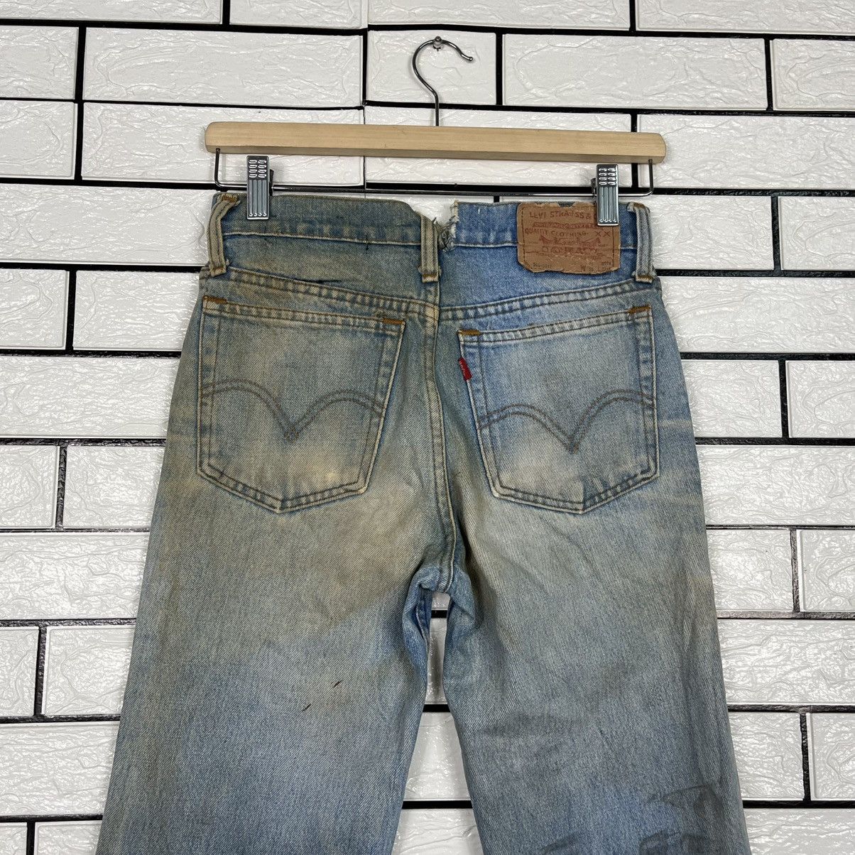 Levi's Vintage Clothing Vintage 80s Levis Lot 506-0217 Selvedge Distressed Denim Size US 26 / EU 42 - 9 Thumbnail