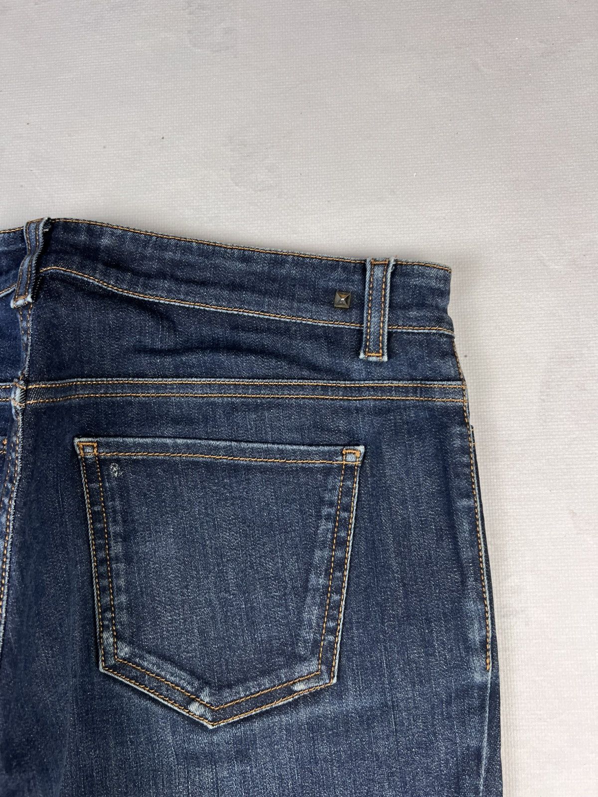 Valentino Avant Garde Luxury Valentino Denim Vintage Classic Style Y2k Size 28" / US 6 / IT 42 - 5 Thumbnail