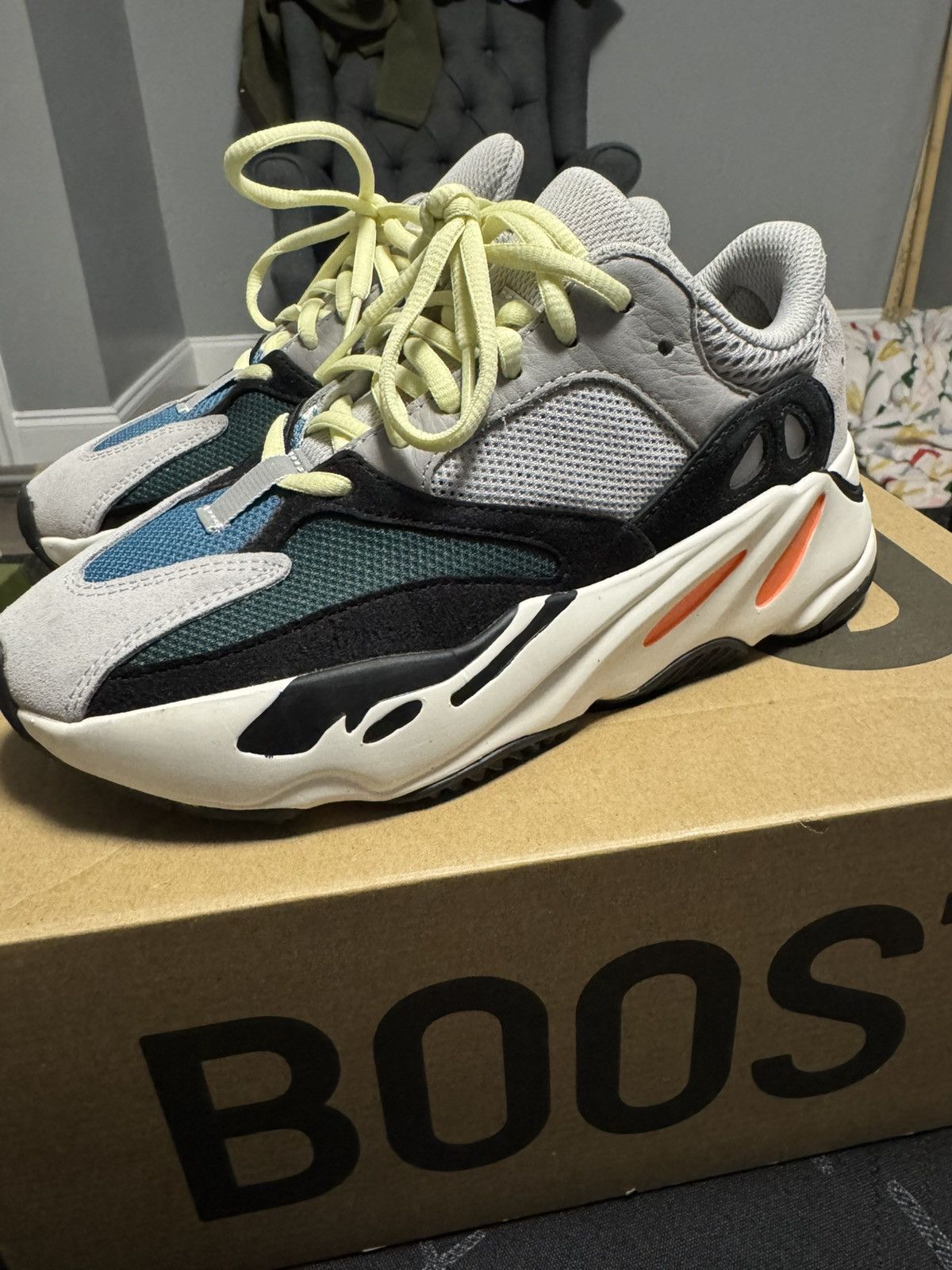 Adidas Yeezy Season Adidas Yeezy Boost 700 wave runner sz 5.5Y Grailed