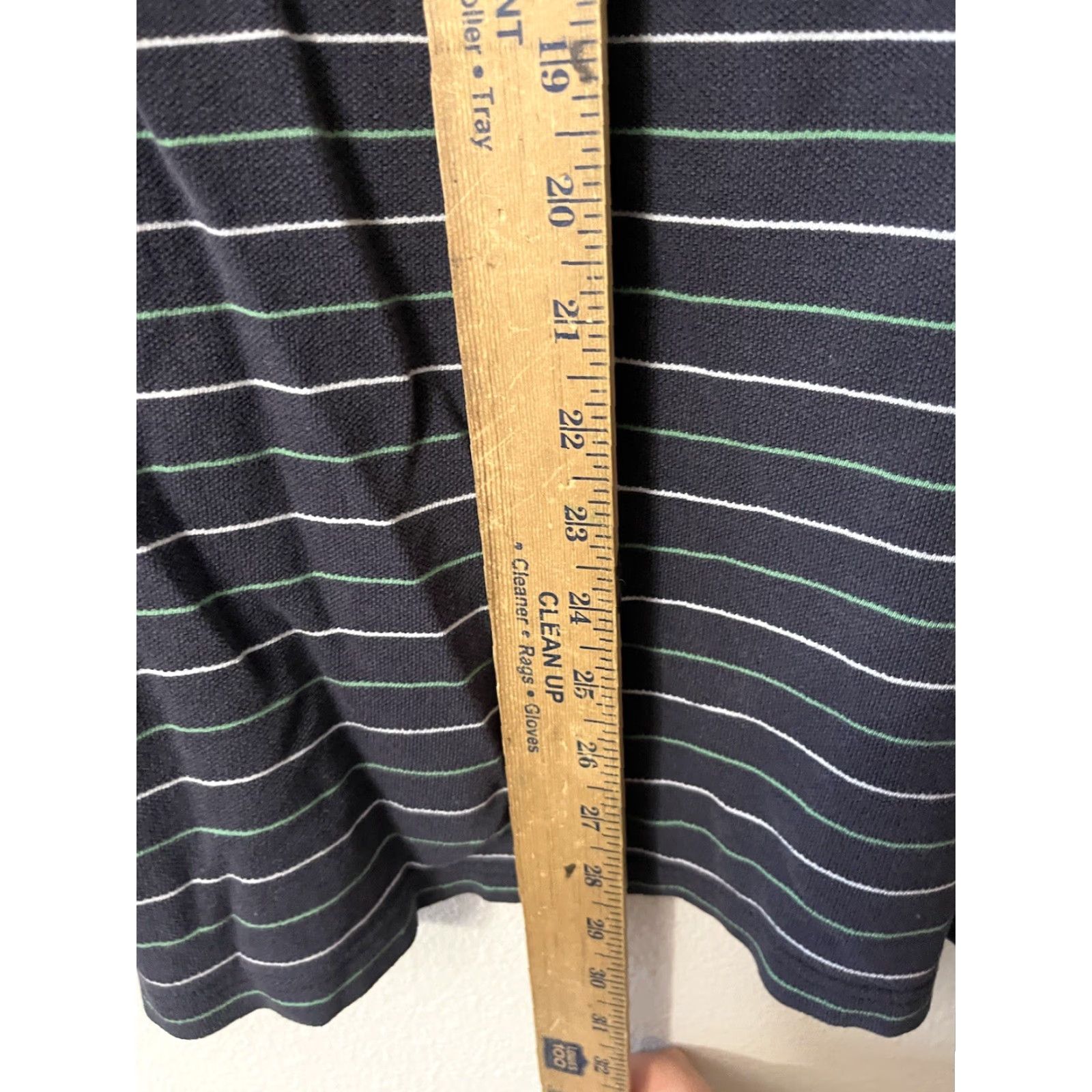 Gap VINTAGE GAP Polo Shirt Men XL Striped Blue 100% Cotton Athletic Regular Short Sleeve Collared Logo Modern Men's Clothing Size US XL / EU 56 / 4 - 4 Thumbnail