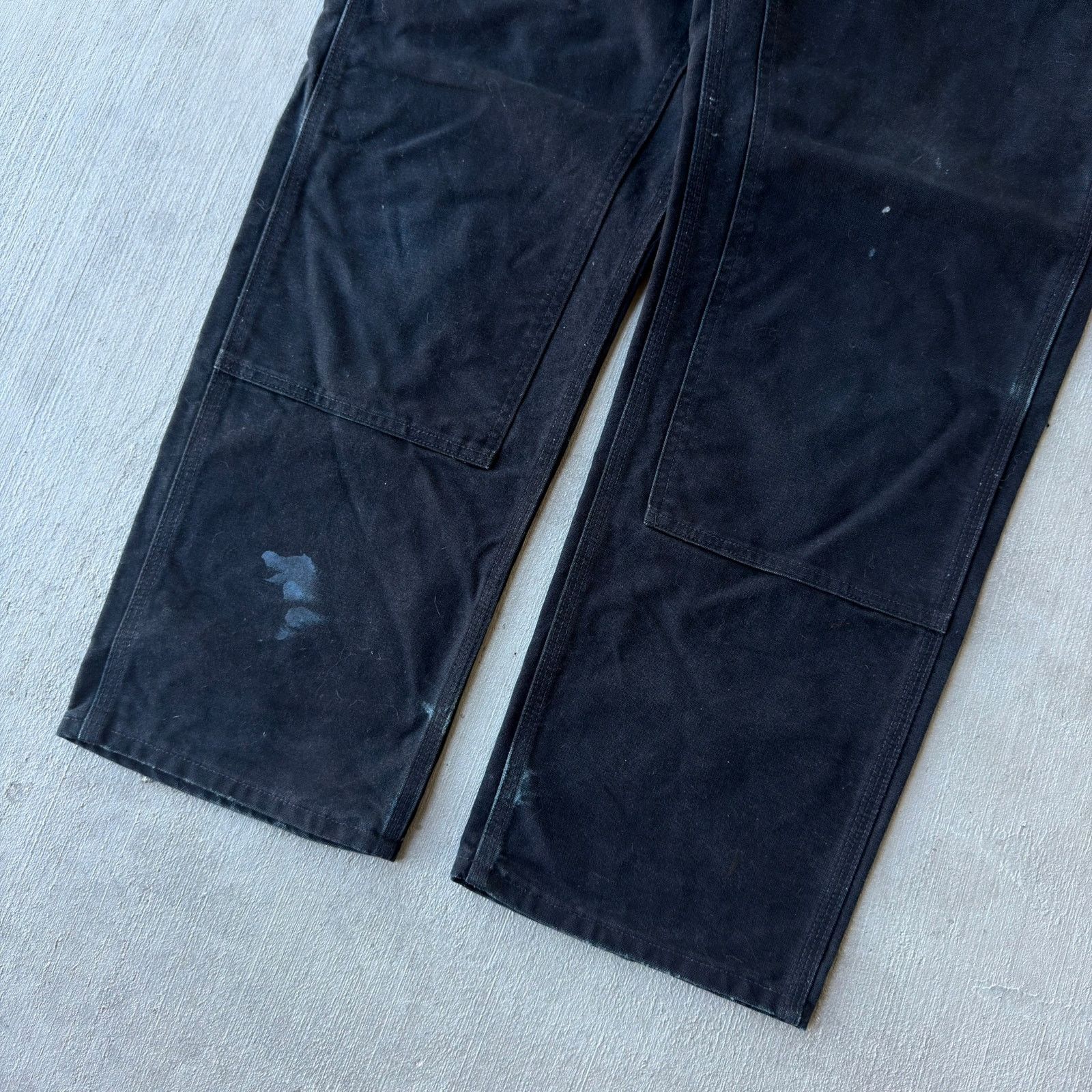 Carhartt × Vintage Carhartt black double knee work wear carpenter pants Size US 34 / EU 50 - 3 Thumbnail