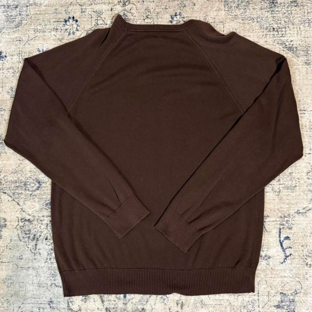 Guess 2000s Guess Company Brown Gothic Pullover Y2K Sweater - 2XL Size US XL / EU 56 / 4 - 5 Thumbnail