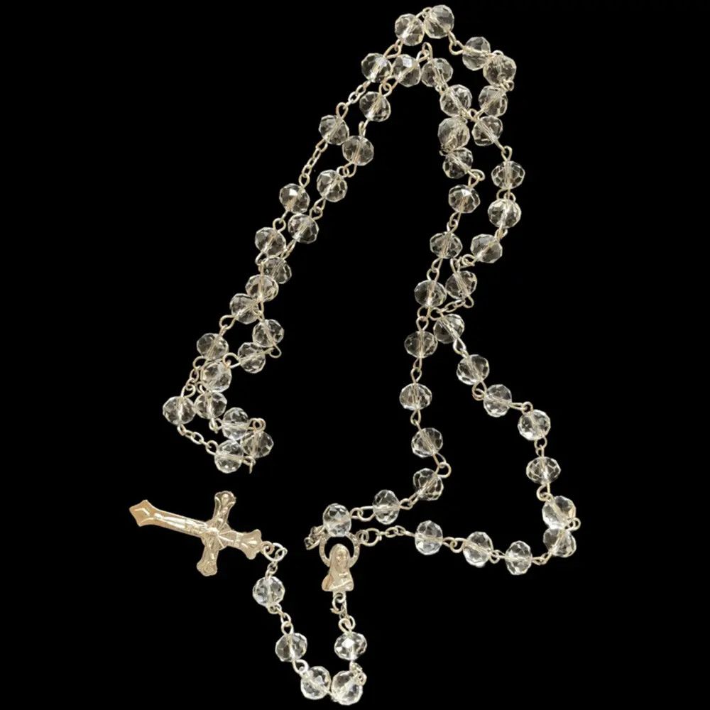 Jewelry Saint Benedict Rosary Necklace Chain Catholic Church Jesus Size ONE SIZE - 4 Thumbnail