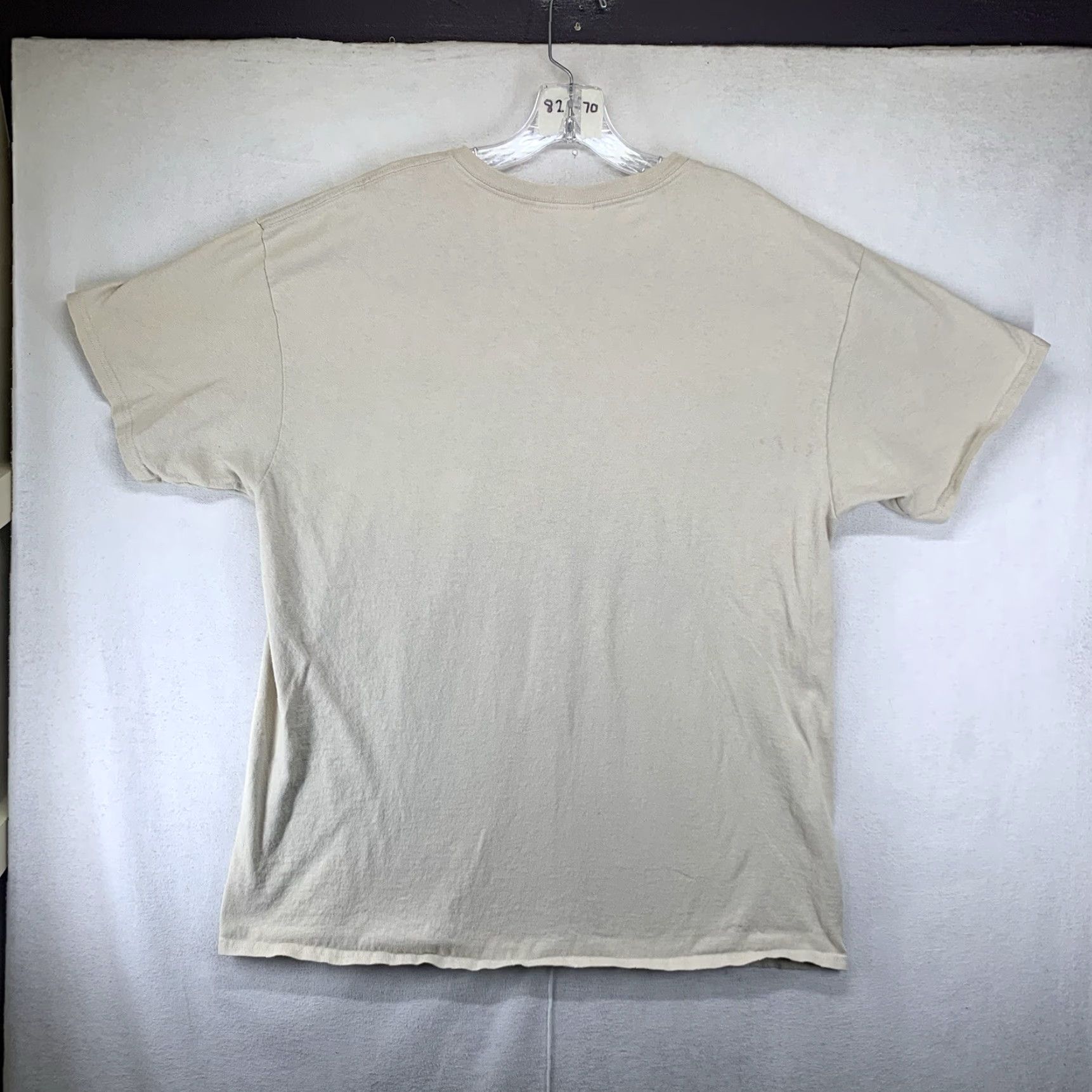 Delta Popeye Blow Me Down T-Shirt Mens XL Beige Graphic Print Comics Tee 2012 Size US XL / EU 56 / 4 - 3 Thumbnail