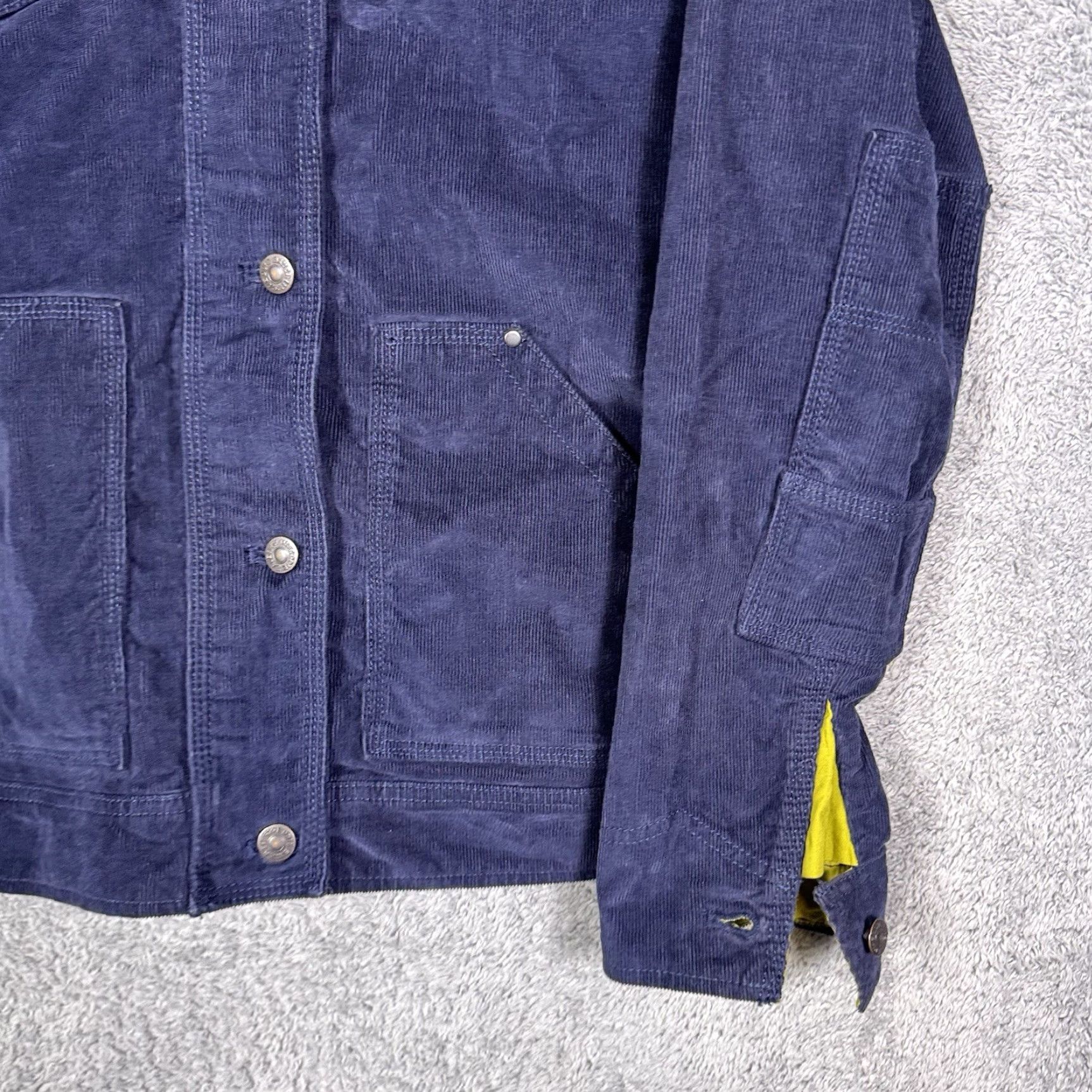 Eddie Bauer VINTAGE Eddie Bauer Jacket Womens L Corduroy Trucker Y2K Chore Field Barn Cargo Jacket Size L / US 10 / IT 46 - 3 Thumbnail