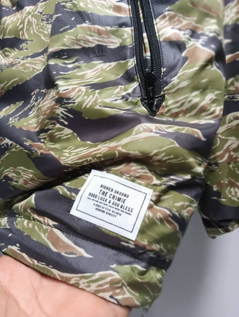 Japanese Brand The crime tiger stripe reversible light jacket Size US M / EU 48-50 / 2 - 5 Thumbnail