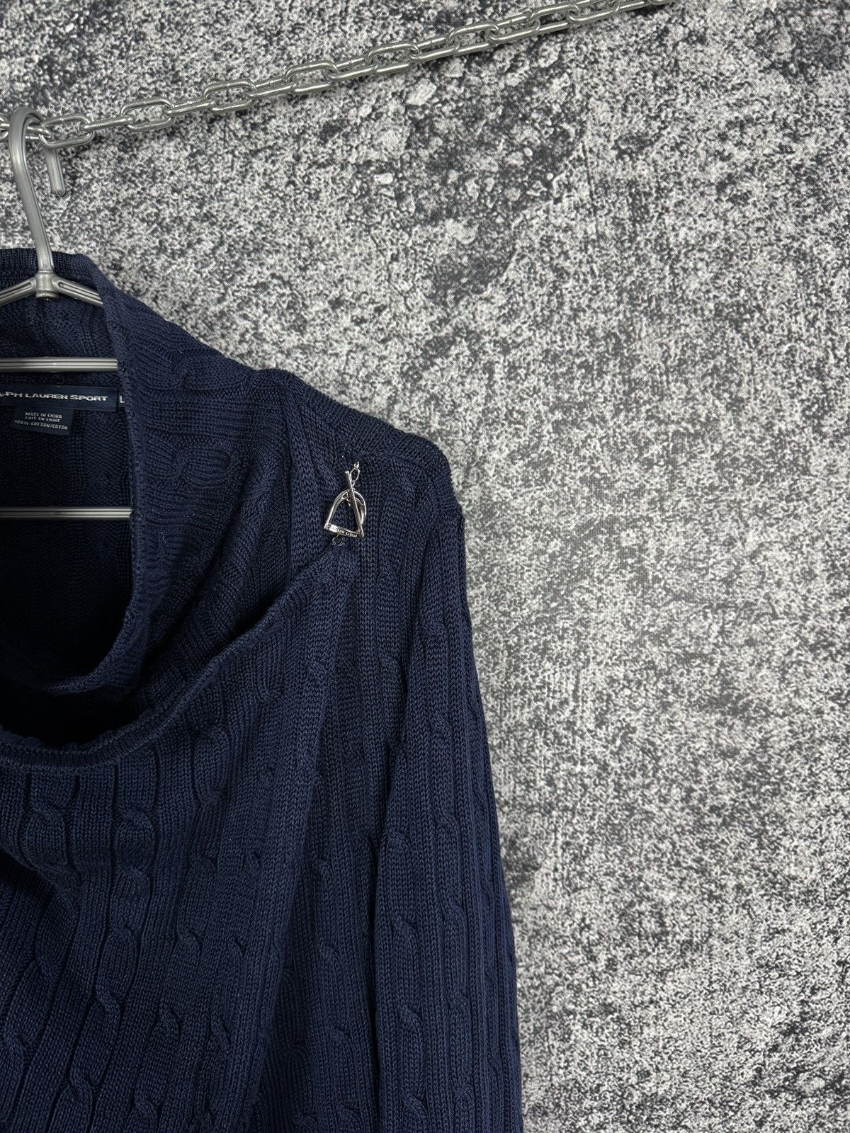 Ralph Lauren Ralph Lauren Sport Shawl Cardigan Knit Sweater Size L Size L / US 10 / IT 46 - 2 Thumbnail