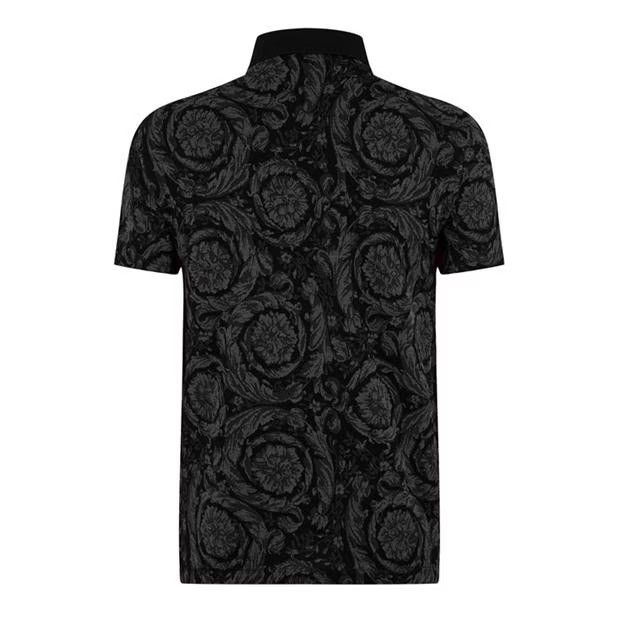 Versace o1g2r1mq0824 Barocco Polo Shirts in Grey Size US S / EU 44-46 / 1 - 2 Thumbnail