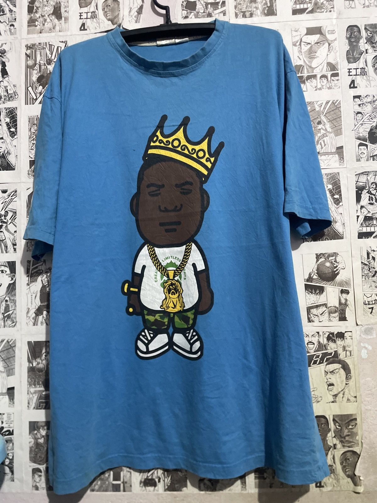 Band Tees × Japanese Brand × Rap Tees Vintage Creating Limitless Heights CLH Biggie Quote Tee Size US XXL / EU 58 / 5 - 1 Thumbnail