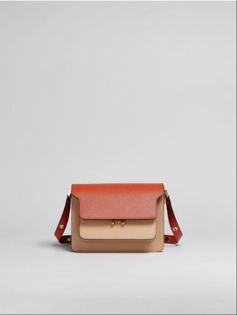 Marni o1w1db11024 Size: OS / Leather Trunk Shoulder Bag Size ONE SIZE - 1 Thumbnail