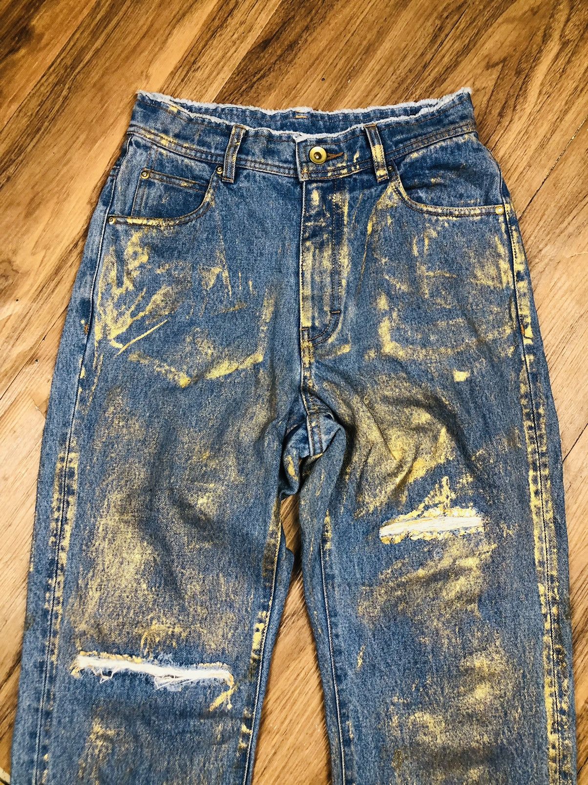 Other Bonum Distressed Jeans (37) Size US 34 / EU 50 - 3 Thumbnail