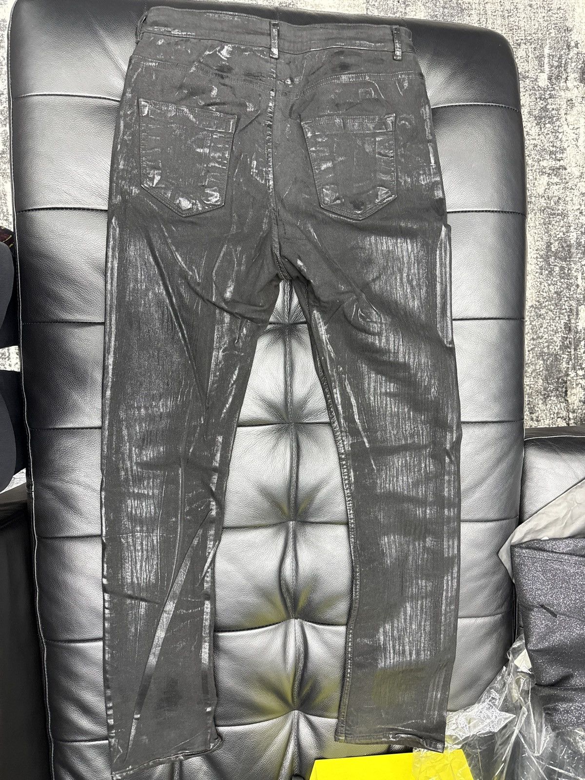 Rick Owens Rick owens Drkshdw Detroit cut foil wax Size US 32 / EU 48 - 2 Thumbnail