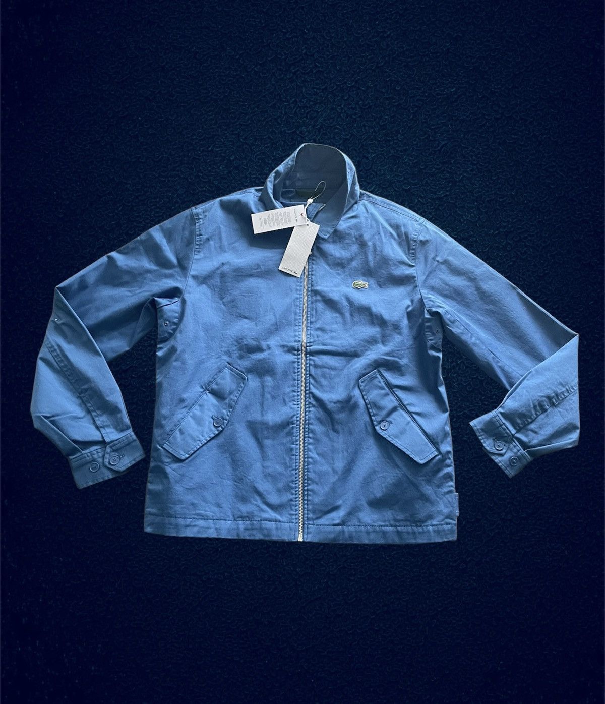 Lacoste Übergangsjacke NEU mit Etikett Gr.M blau