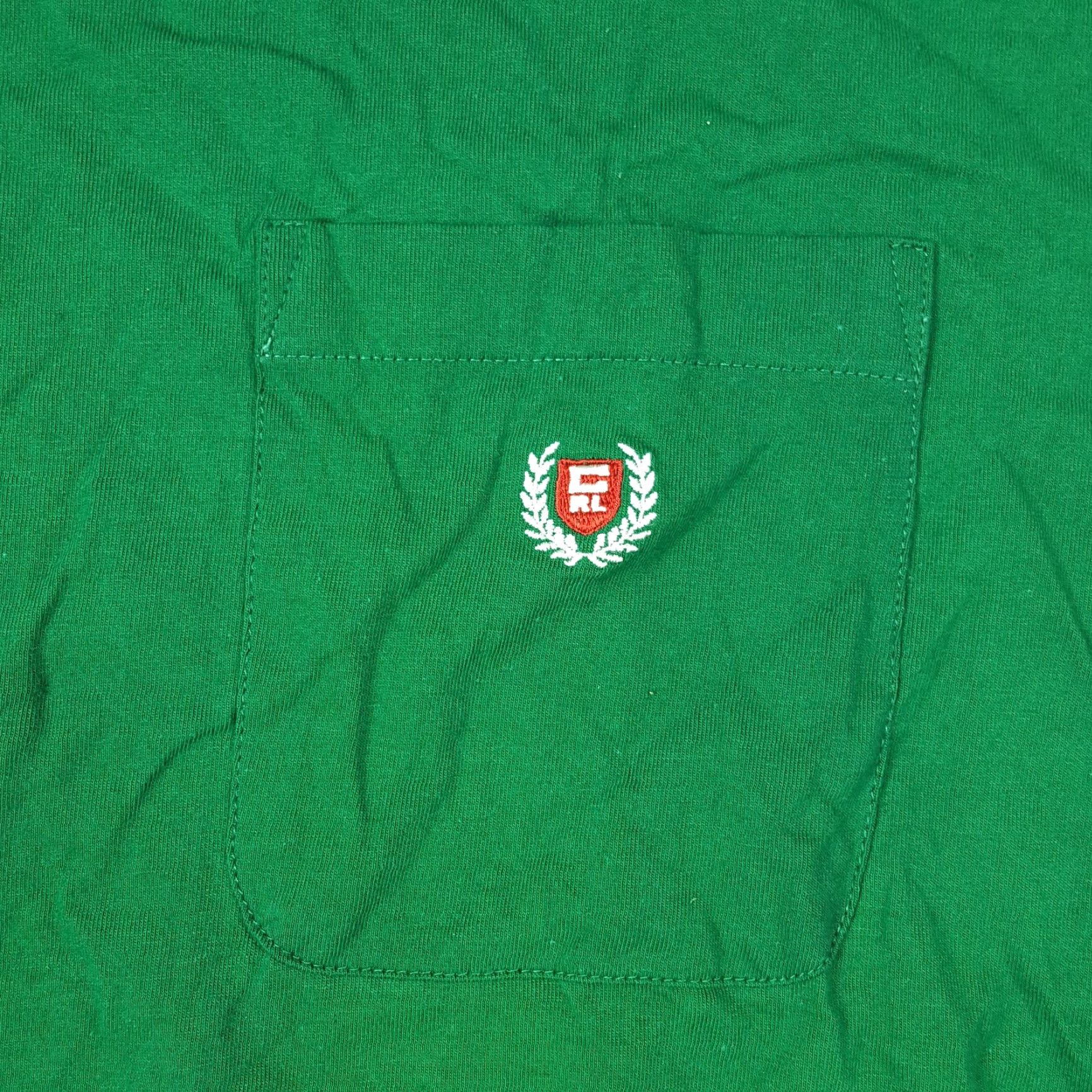 Ralph Lauren VTG Ralph Lauren Chaps Forrest Green Men's Medium Pocket Golf Sports T Shirt 90s Size US M / EU 48-50 / 2 - 3 Thumbnail