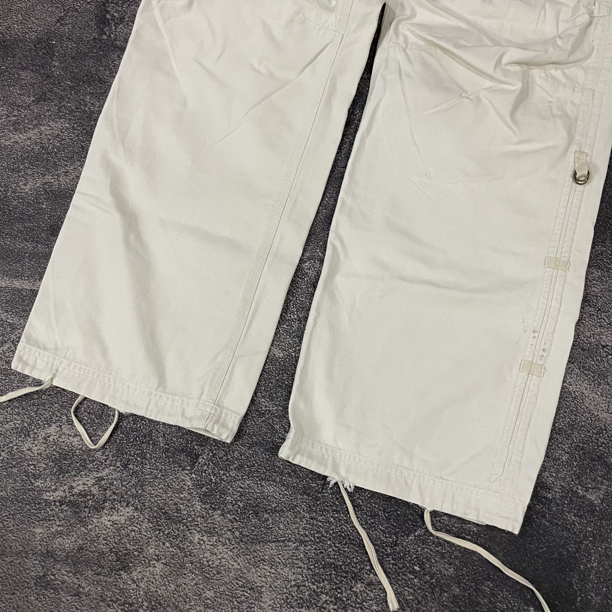 If Six Was Nine × Japanese Brand × Le Grande Bleu (L.G.B.) Vintage White Cargo Pants – Y2K GOA Style Size US 34 / EU 50 - 7 Thumbnail